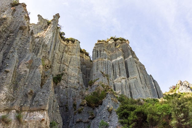 La naturaleza es una gran constructora. Belleza de la Isla Norte. Nueva Zelanda