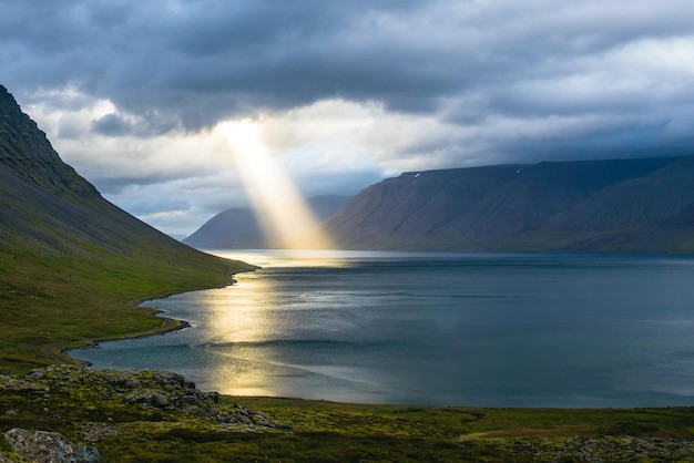 Foto naturaleza de la isla