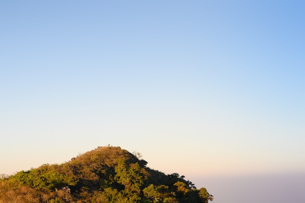 Naturaleza mínima vista del paisaje