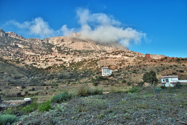 Naturaleza de las montañas de Hejaz Arabia Saudita