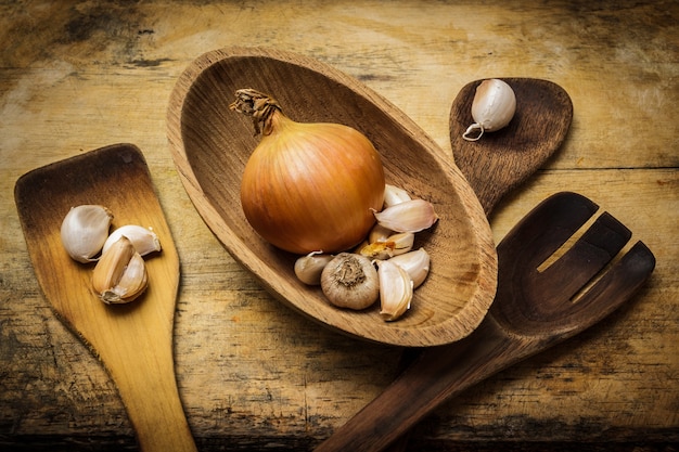 Naturaleza muerta con hierbas