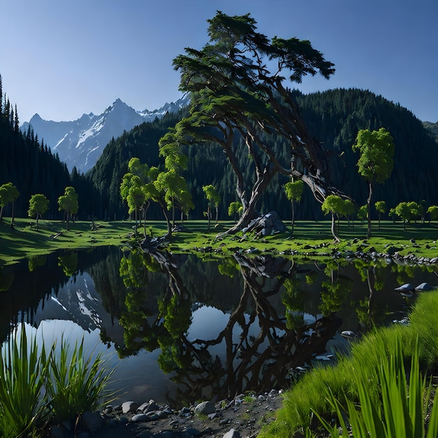 la naturaleza del paisaje