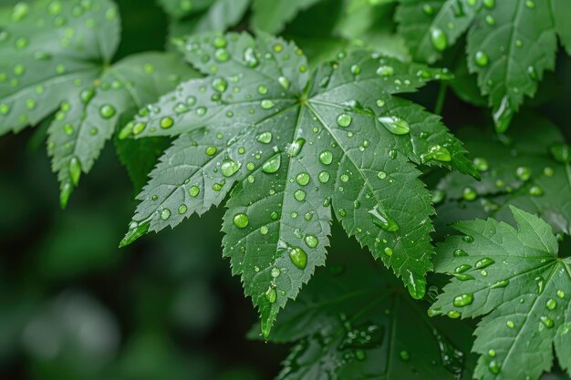 La naturaleza de primavera brillante y verde fotografía profesional