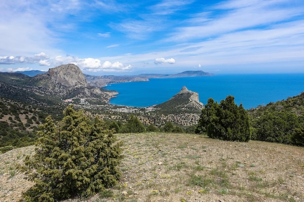 Naturaleza en el sendero Golitsyn Paisajes del Mar Negro y las montañas de Crimea Crimea