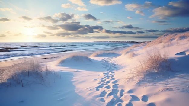 La naturaleza, el sol, la playa, el paisaje nevado.