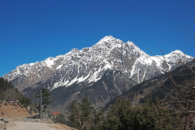 Naturaleza del valle de Kalam en Himalaya Pakistán