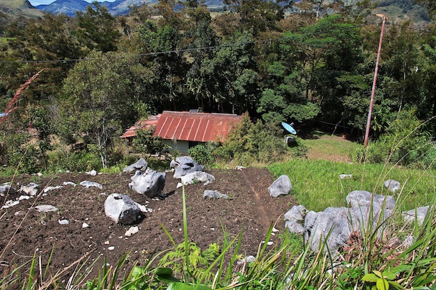 Naturaleza del valle de Wamena, Papua, Indonesia