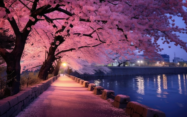 Nature Delight Sakura Spectacle revela IA generativa