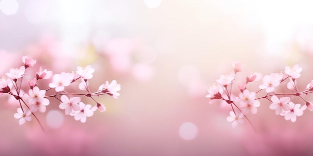 Nature39s Poesia em movimento Borboletas dançando acima de flores rosa na primavera