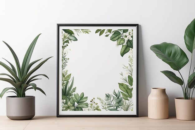 NatureInspired Mockup mit leerem Leerraum für die Platzierung Ihres Designs