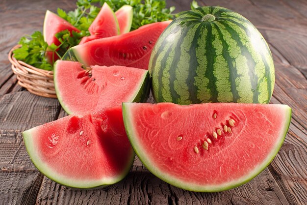 Naturen Nektar köstliche Wassermelone