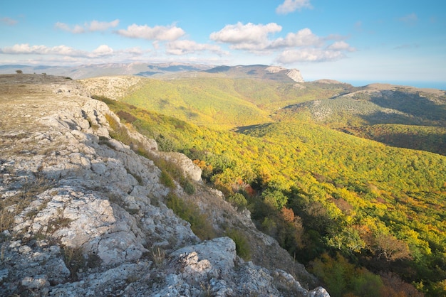 Natureza da paisagem da montanha