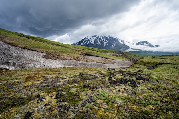 Natureza de Kamchatka. Paisagens e vistas magníficas