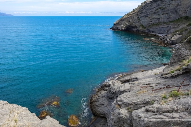 Naturfotos auf dem Golitsyn-Pfad Landschaften des Schwarzen Meeres und der Krimberge in der grünen Krim