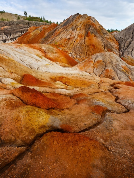 Naturkatastrophe lebloses Land