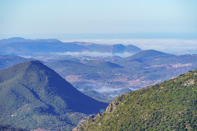 Naturpark Sierra de Grazalema Provinz Cadiz Andalusien Spanien