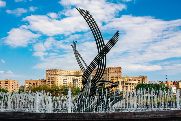 Natursehenswürdigkeiten Architektur und Leben der Stadt Moskau