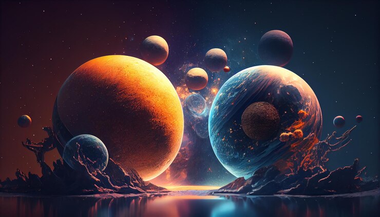 Nave espacial y planetgenerative ai