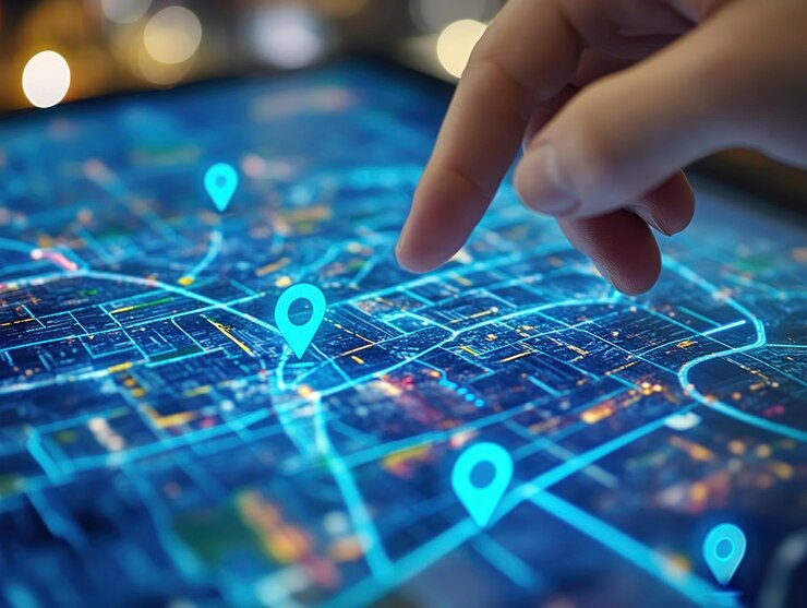 Navegación por mapas digitales