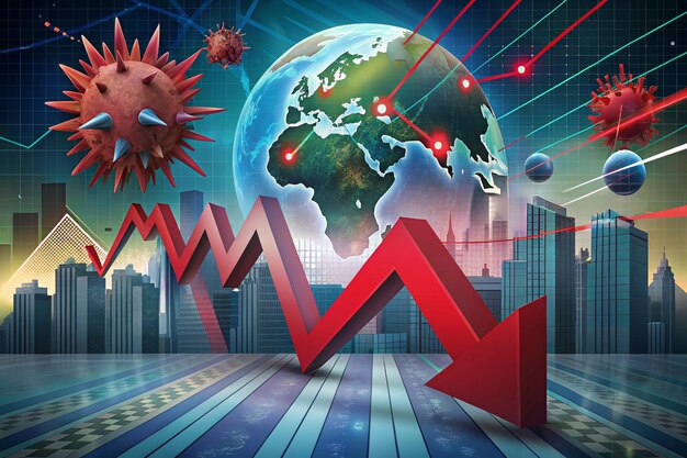 Foto navegando pelas caídas do mercado de ações proteja seus investimentos