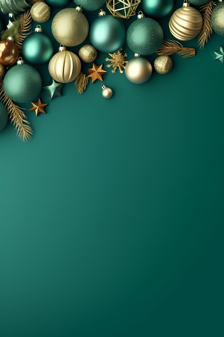 La Navidad está aquí plantilla de Navidad para su diseño