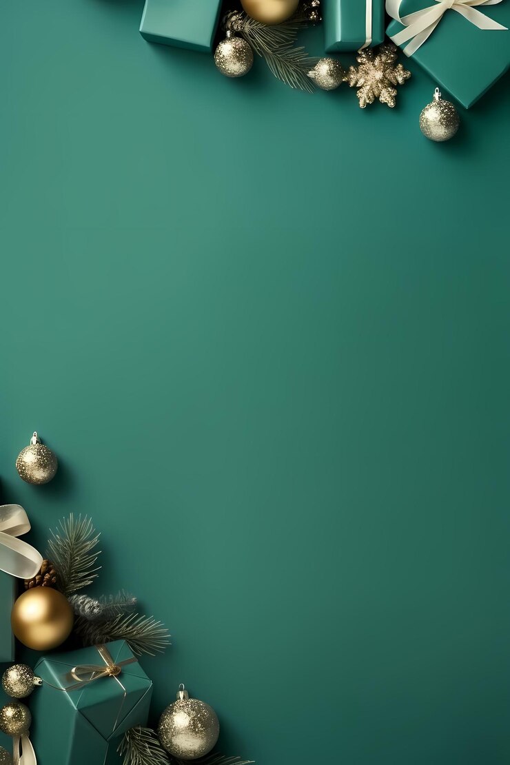 La Navidad está aquí plantilla de Navidad para su diseño