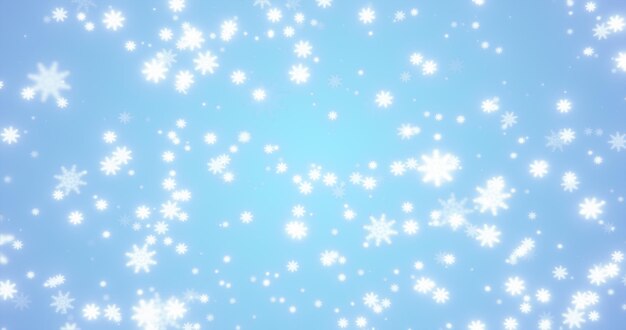 Navidad festiva brillante fondo de Año Nuevo hecho de blanco brillante invierno hermosa caída