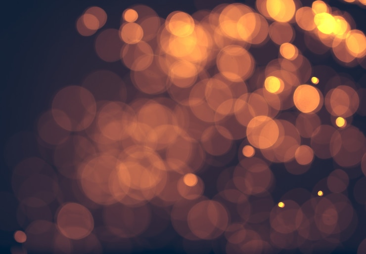 Foto navidad. fondo festivo del extracto del bokeh