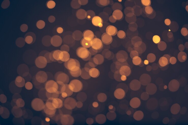 Foto navidad. fondo festivo del extracto del bokeh