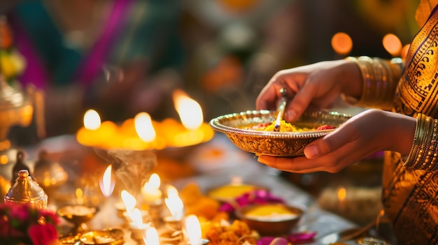 Navratri celebrando o estilo de vida e a cultura indiana