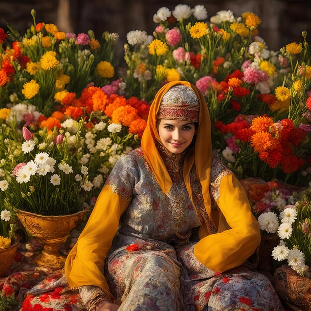 Navruz es una fiesta de primavera.