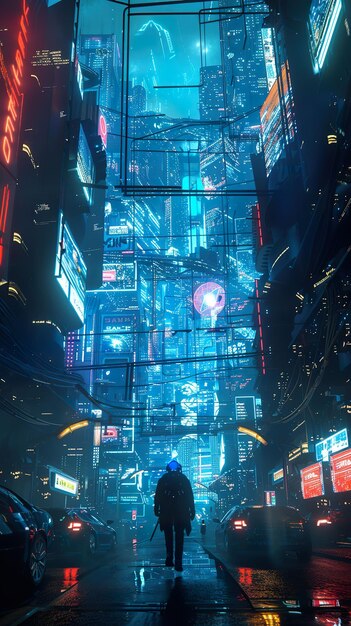 Neão Cyberpunk