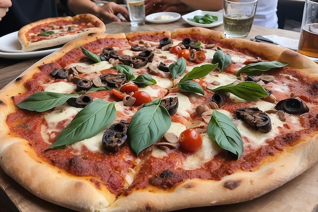 Neapolitanische Pizza Italien