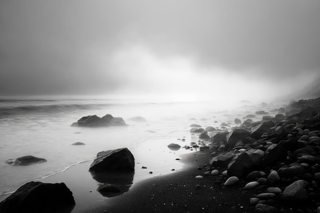 Nebel auf dem Berg