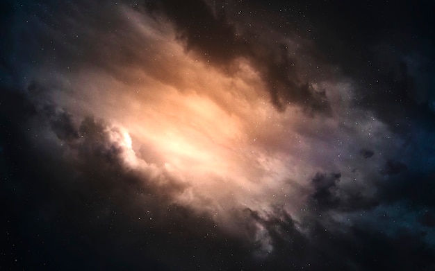 Nebel. Deep Space Image, Science-Fiction-Fantasie in hoher Auflösung, ideal für Tapeten und Drucke. Elemente dieses Bildes von der NASA geliefert
