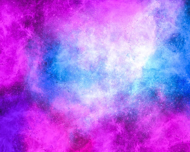 Nebel Sternenuniversum Hintergrund Nacht leuchtender Sternenhimmel Sterne Weltraum Kosmos Nebel Milchstraße Galaxie Hintergrund glitzernde Sterne Staub Spur funkelnde Partikel auf schwarzem Hintergrund