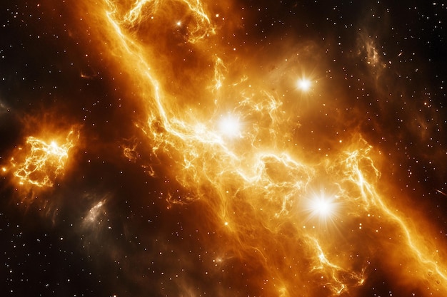 Nebulosa Cósmica de la Tormenta de Fuego