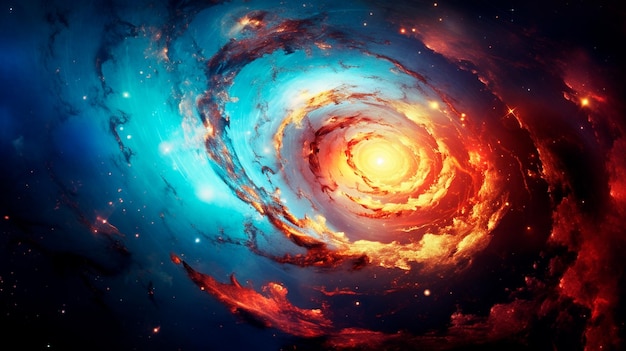 Nebulosa da ficção científica espacial elementos de papel de parede desta imagem fornecidos pela NASA