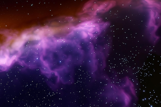 Nebulosa de fundo espacial