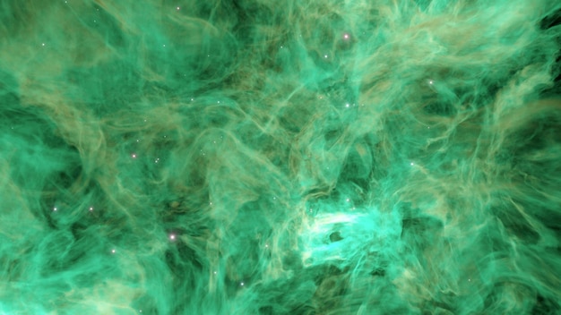 Nebulosa de espacio de papel tapiz colorido de 4k