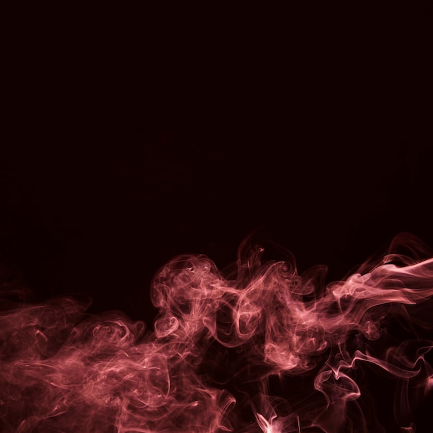 Foto nebulosidade vermelha; névoa ou fundo de smog