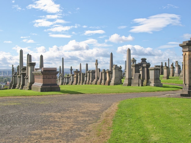 Necrópolis del cementerio de Glasgow