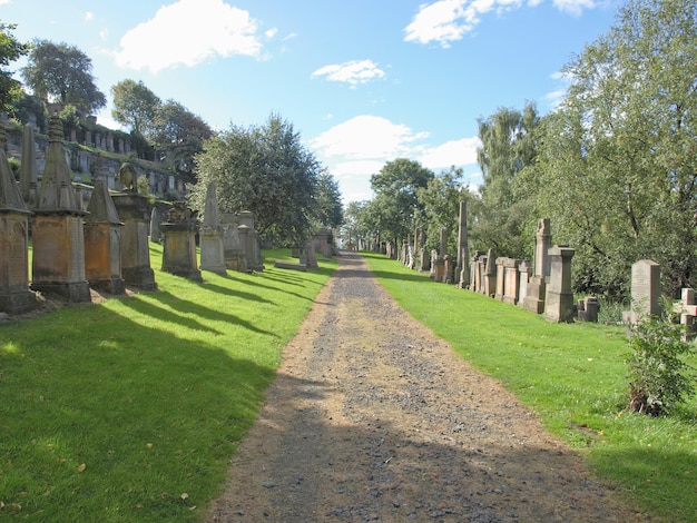 Necrópolis del cementerio de Glasgow