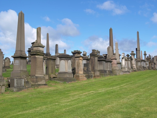 Necrópolis del cementerio de Glasgow