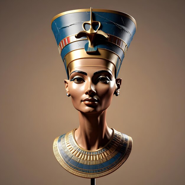 Foto nefertiti, reina de egipto