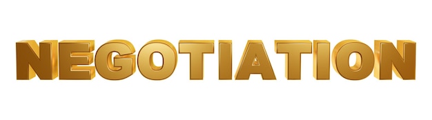Negócio texto dourado tipografia logotipo moderno 3D metálico efeito dourado brilhante
