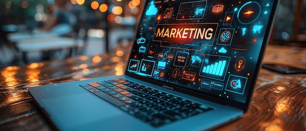 negócios de marketing gerados por IA