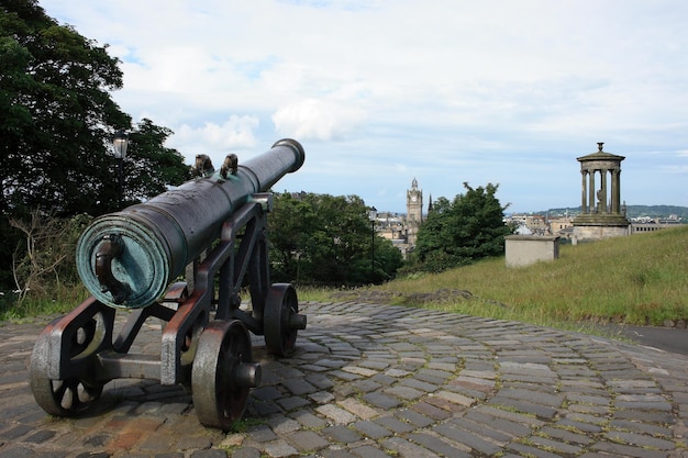 Nelson's Monument Park en Edimburgo Escocia