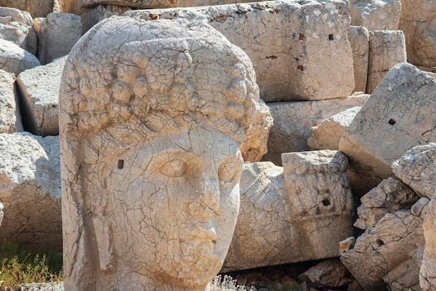 Nemrut-Berg Köpfe der Götter und Könige des Königreichs Commagene Unesco-Welterbe