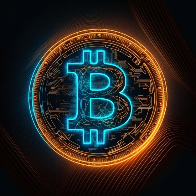 Neon-Bitcoin-Illustration